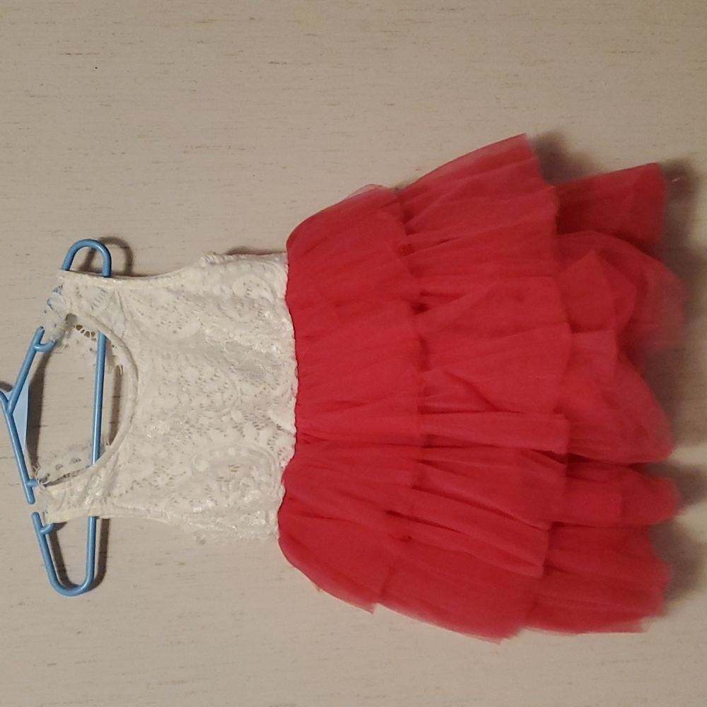Dudu Cream toddler dress
